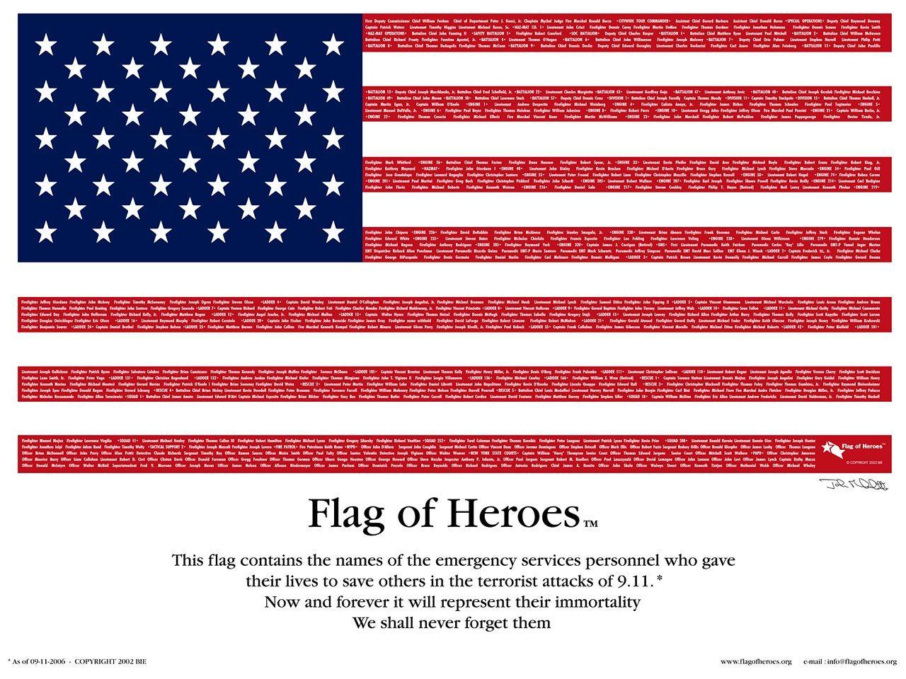 Screen Wallpaper from The Flags of Honor and Heroes