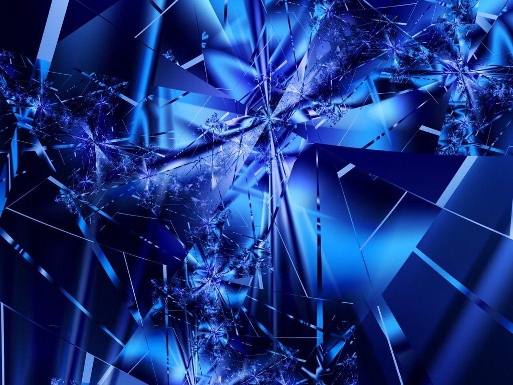 Electric Crystals Wallpaper 8 X 768