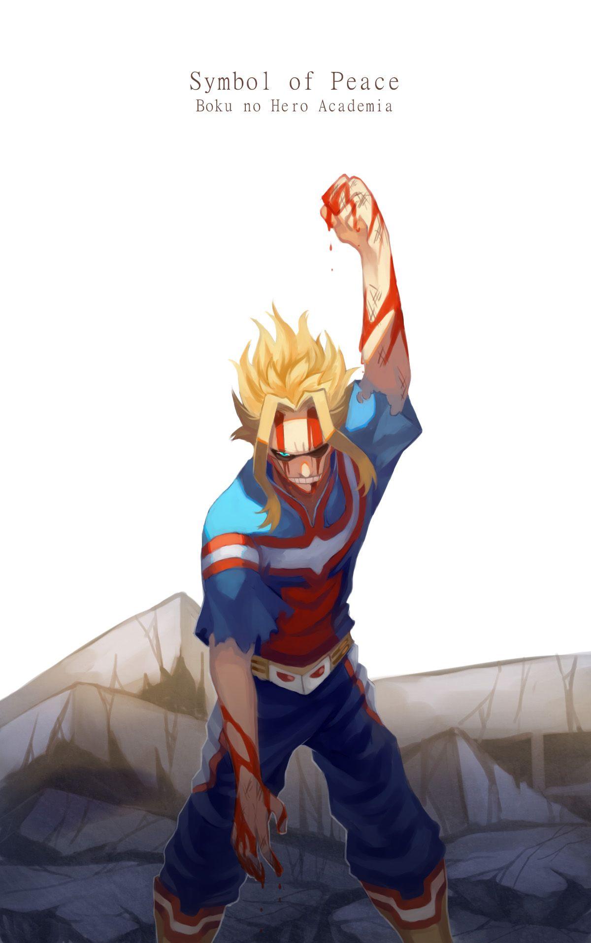 Mobile wallpaper Anime My Hero Academia All Might Toshinori Yagi  440660 download the picture for free