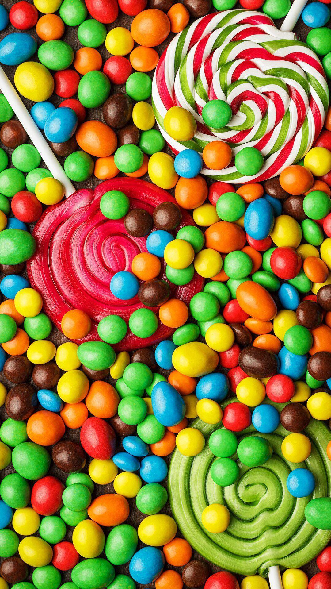 Candy. Wallpaper. iPhone wallpaper, Wallpaper, Food