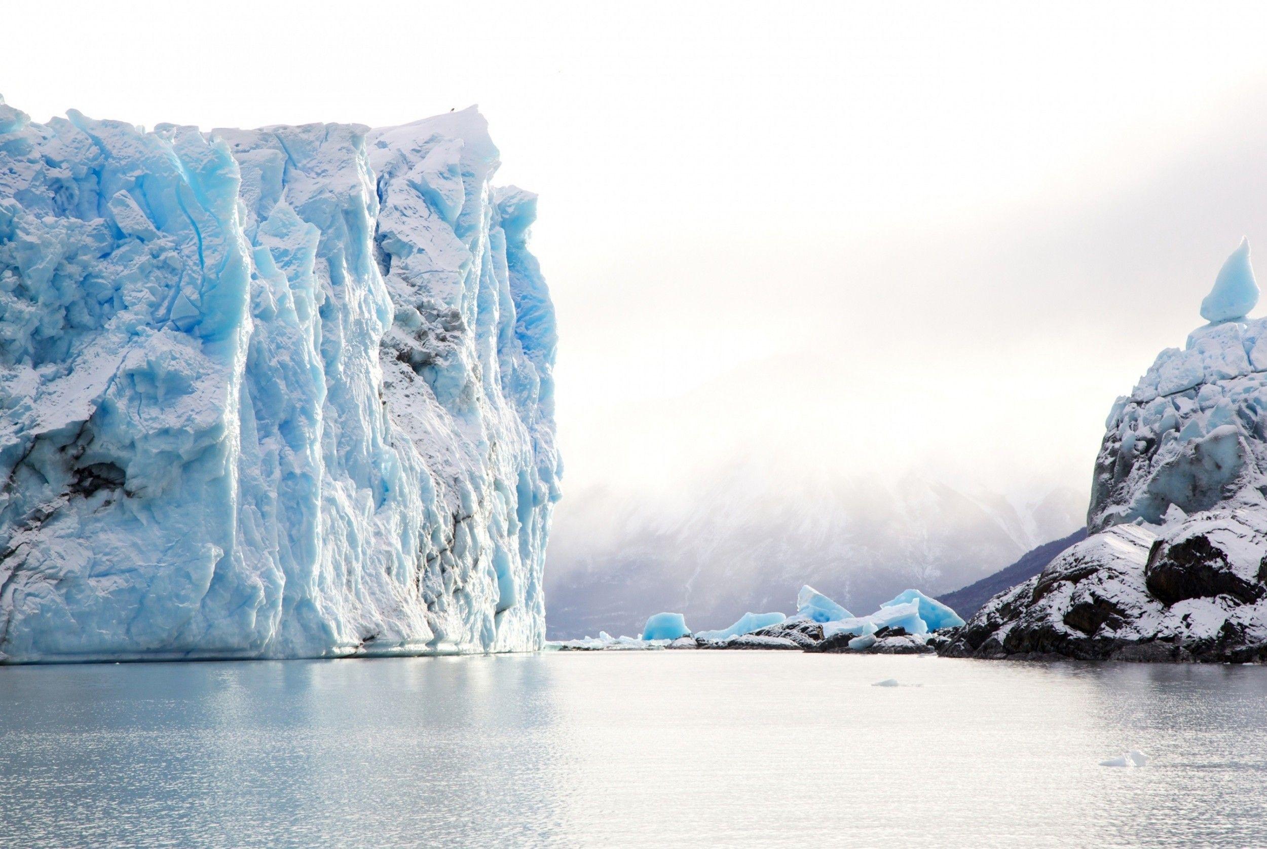 Download 2500x1674 Iceberg, Ocean, Argentina, Patagonia, Sky