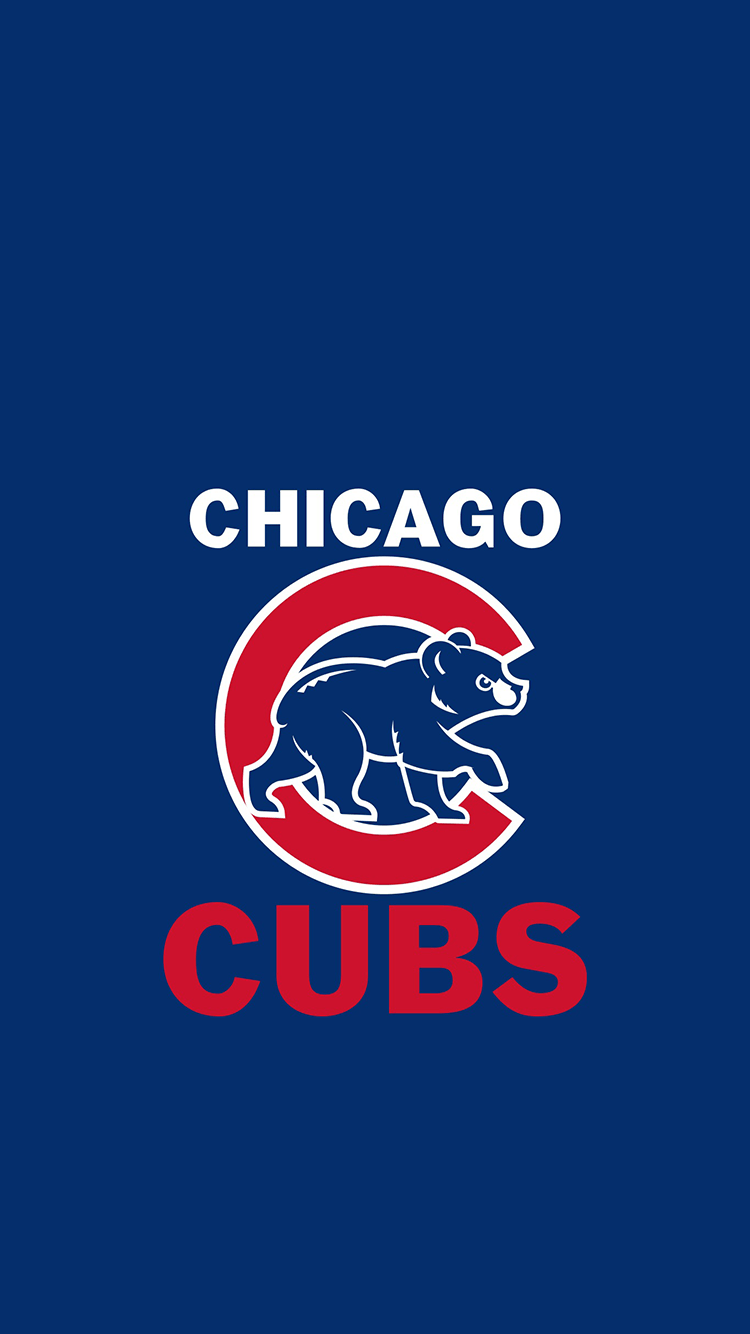 Baseball Cubs iPhone 6 Wallpaper. Cubs wallpaper, Chicago cubs wallpaper, Chicago sports teams