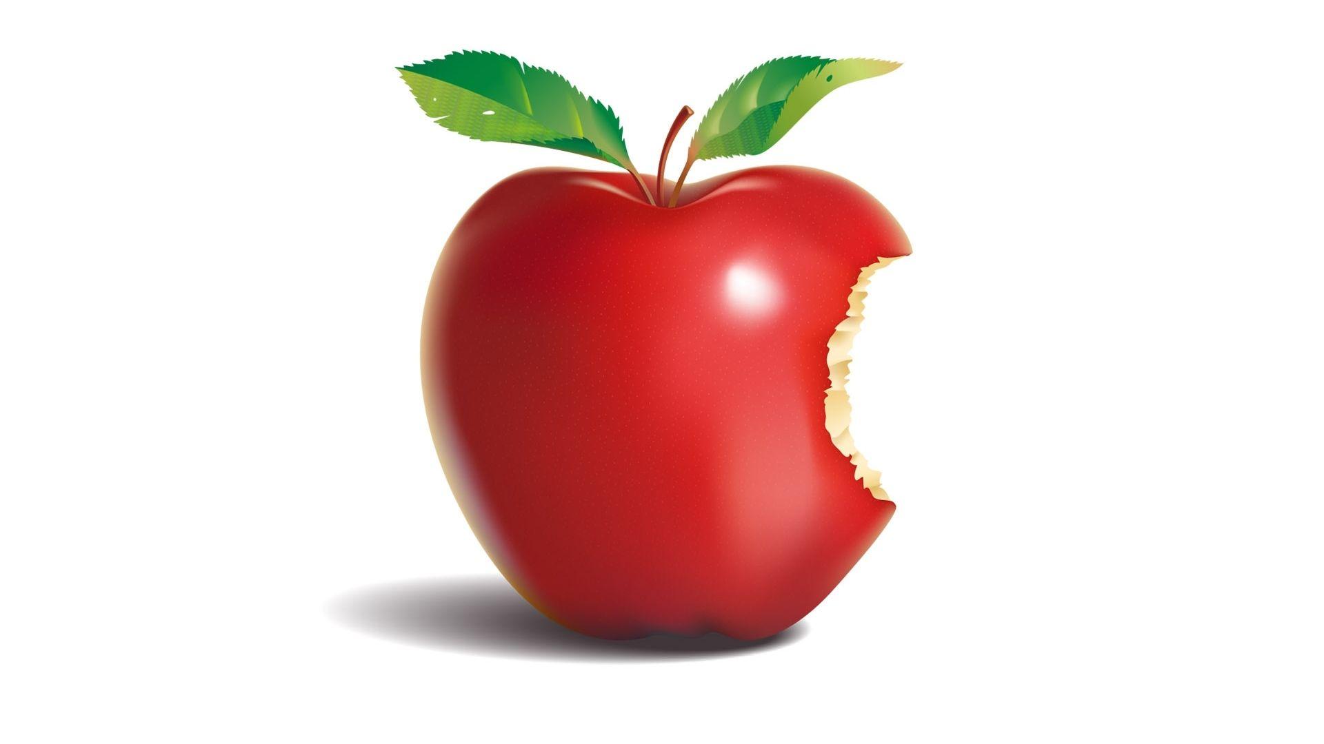 Red Apple Logo #Wallpaper