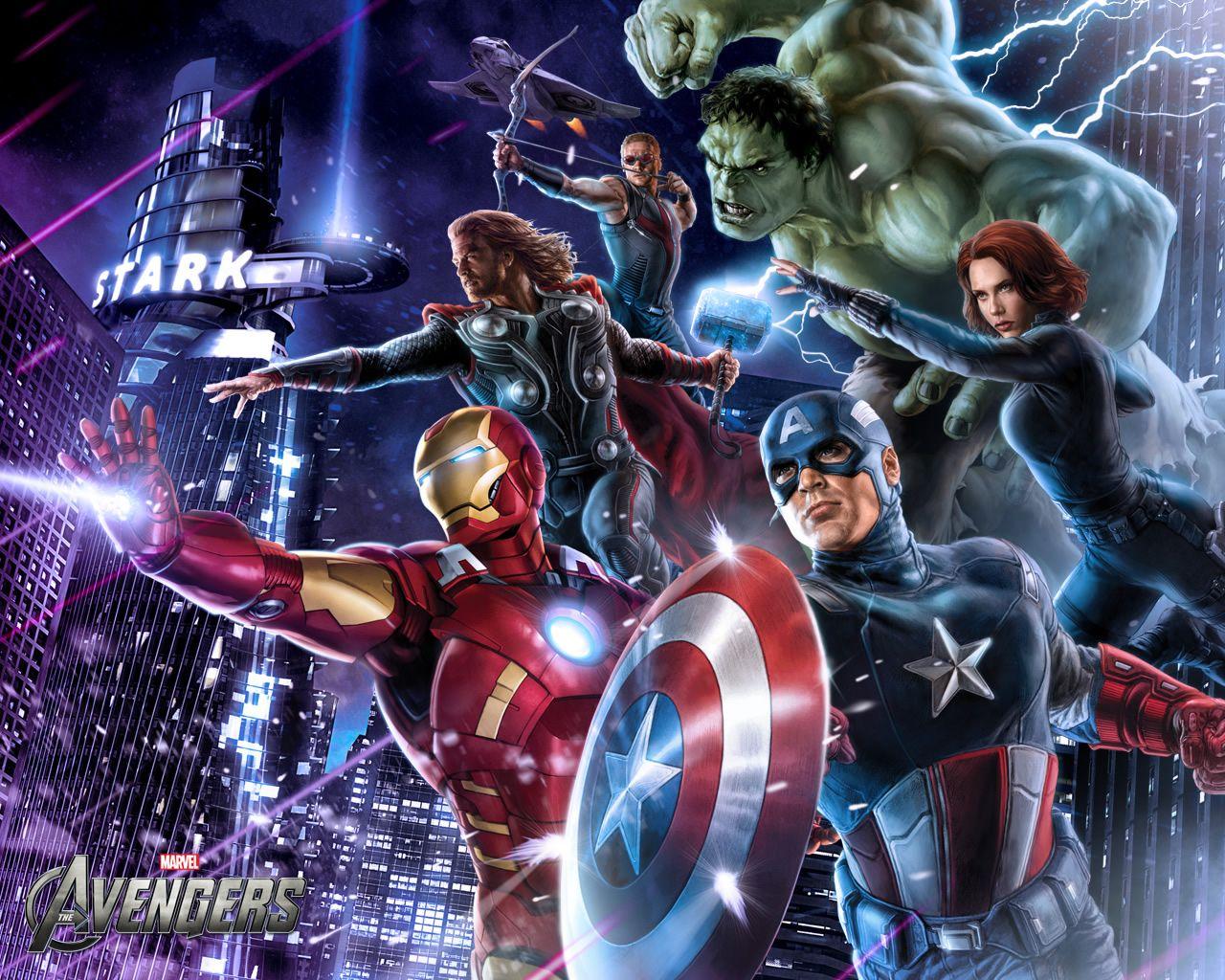 The Avengers Wallpaper 9 X 1024