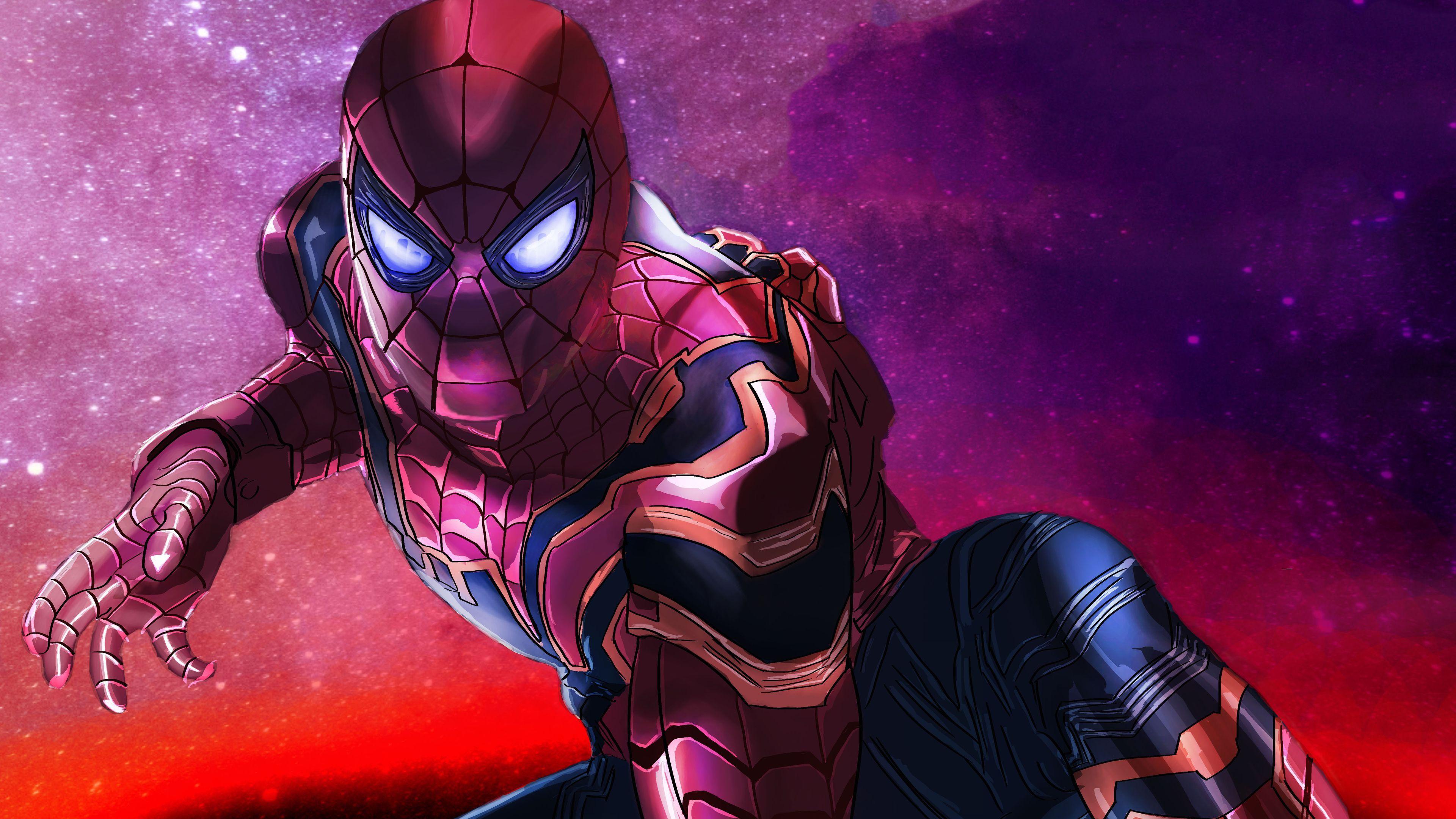 Spiderman 4k Avengers Infinity War .com