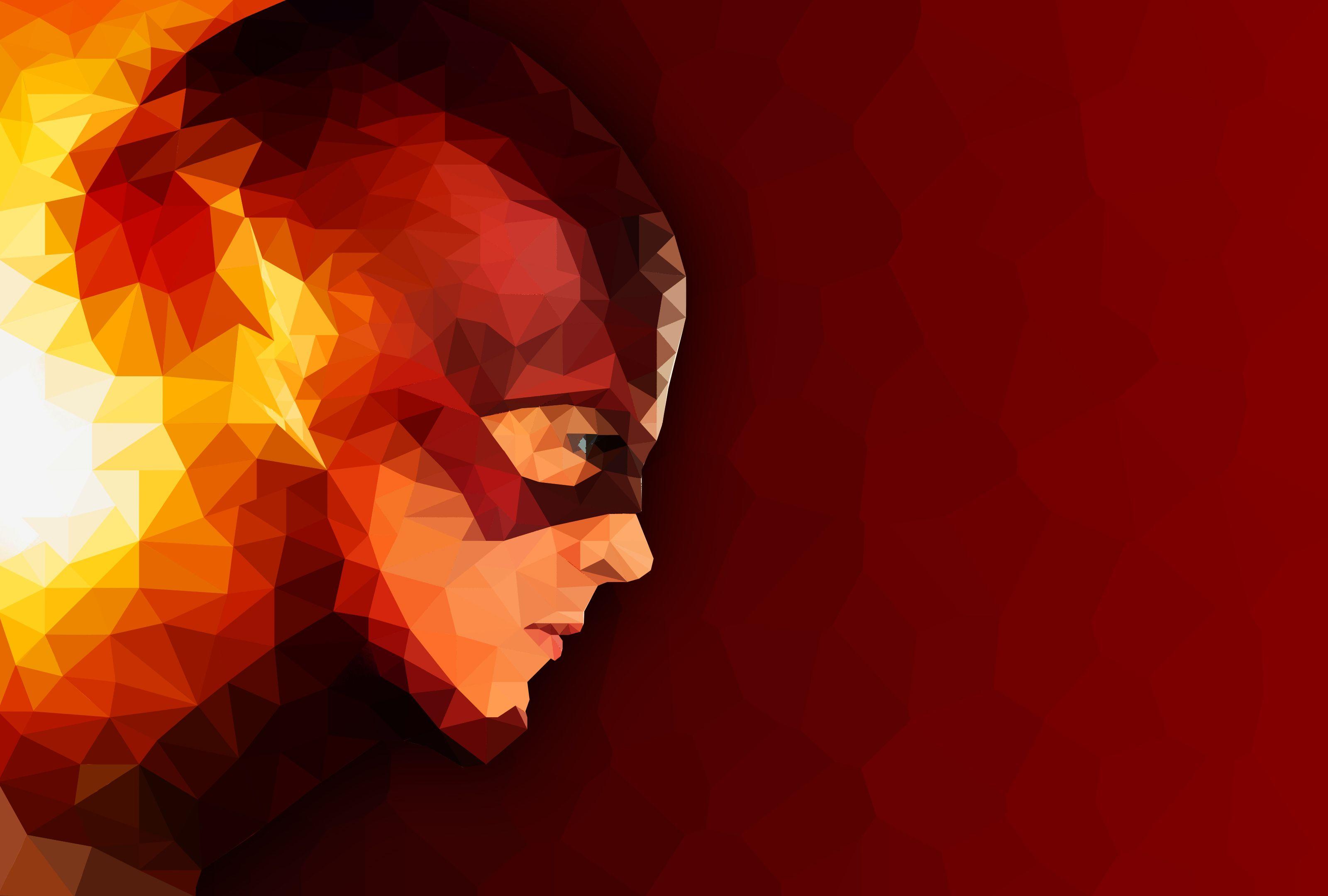 The Flash Abstract Artwork, HD Superheroes, 4k Wallpaper, Image