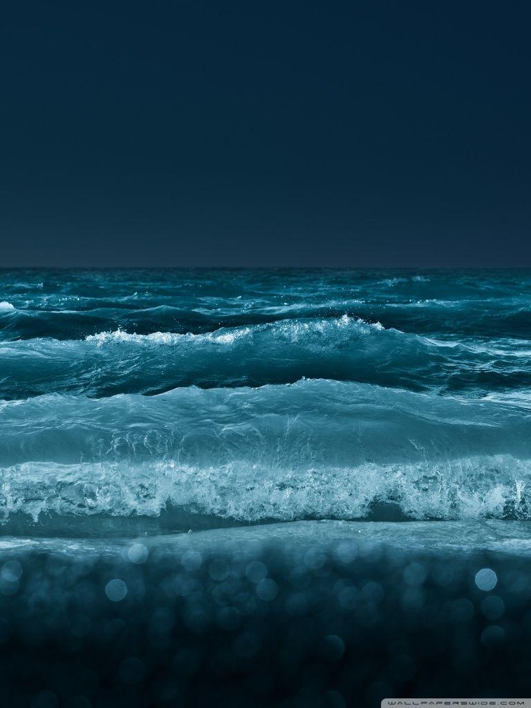 Sea At Night ❤ 4K HD Desktop Wallpaper for 4K Ultra HD TV • Dual