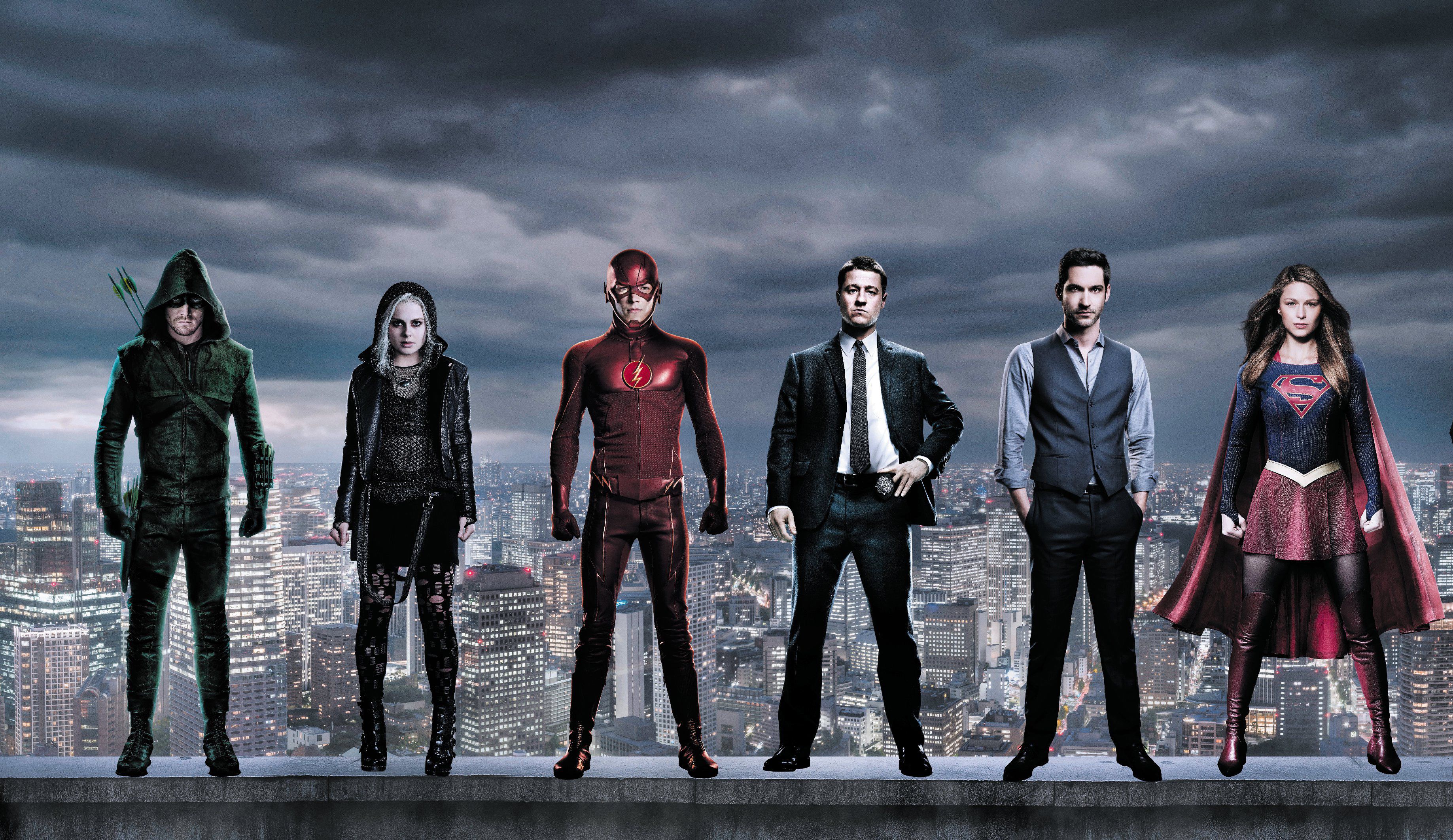 DC The CW Superheroes, HD Tv Shows, 4k Wallpaper, Image
