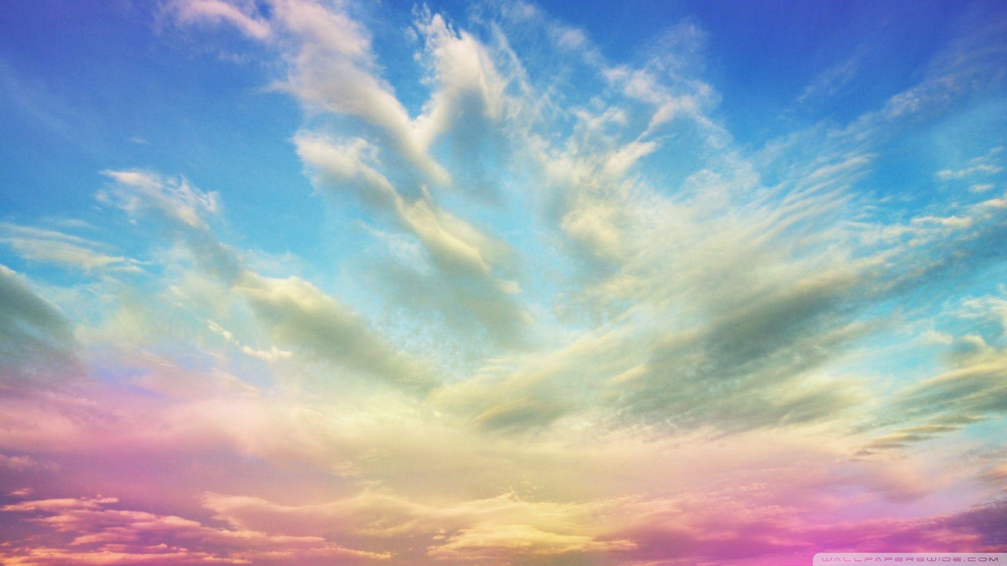 Pink Clouds ❤ 4K HD Desktop Wallpaper for 4K Ultra HD TV • Tablet