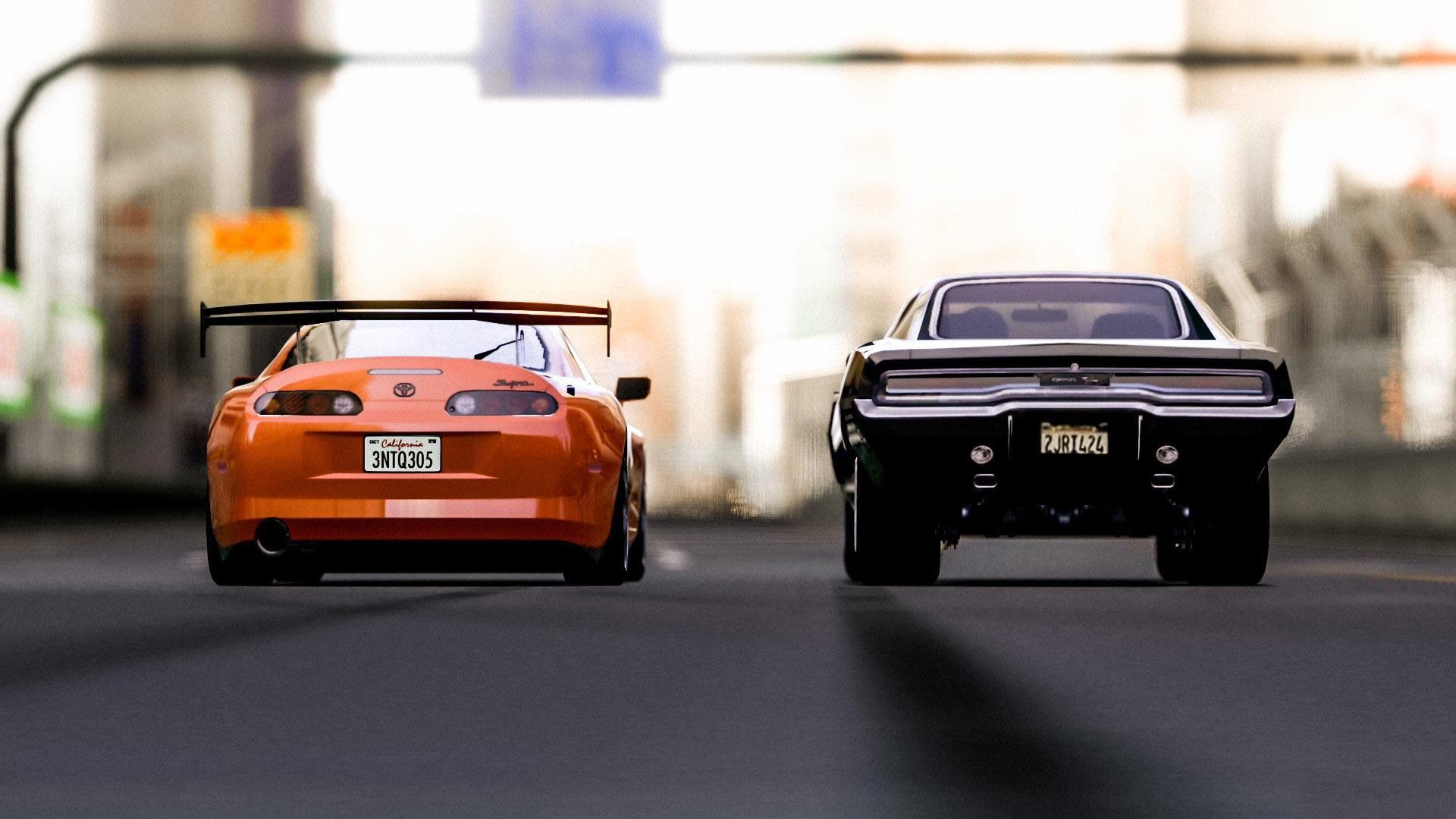 Download Toyota Supra Fast And Furious 7 4K Wallpaper - GetWalls.io