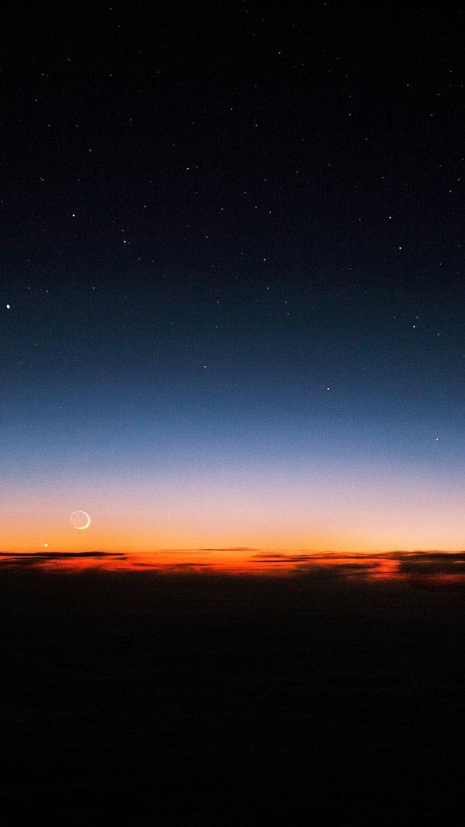 Night Sky Sunset Stars IPhone Wallpaper. Sky