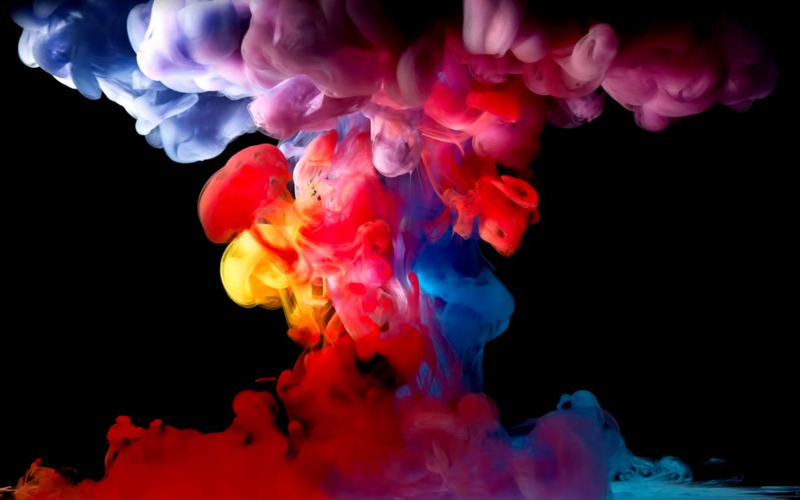 Colorful Smoke Wallpaper 5B8
