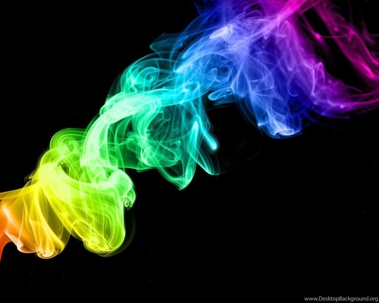 Gallery For Rainbow Smoke Wallpaper HD Desktop Background