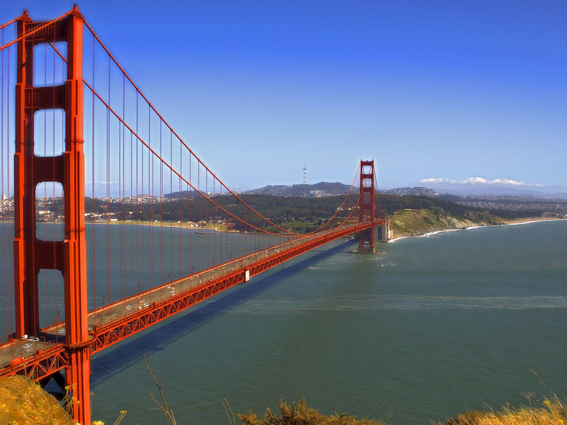 Golden Gate bridge HDR Wallpaperx1440