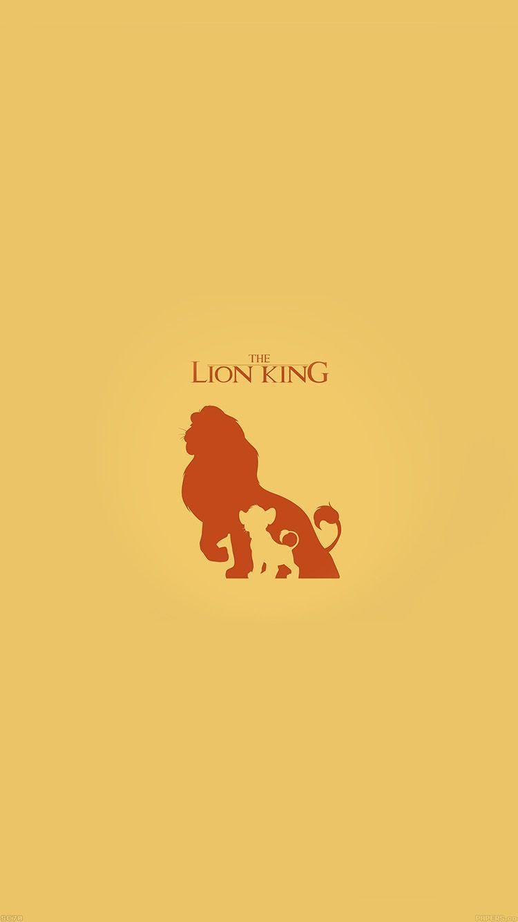 The Lion King Minimal Art. IPhone Wallpaper. IPhone