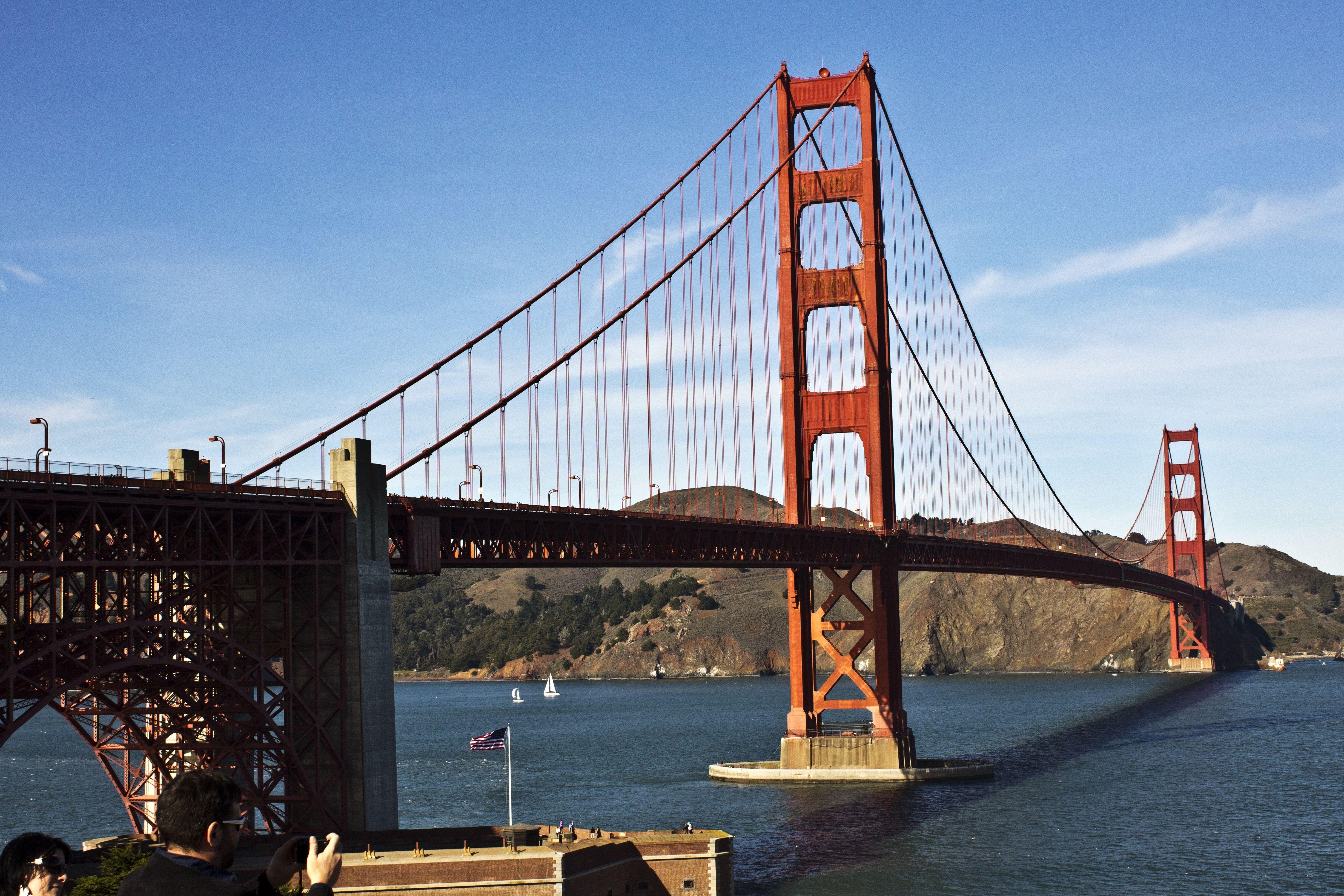 golden gate bridge in san francisco california free image