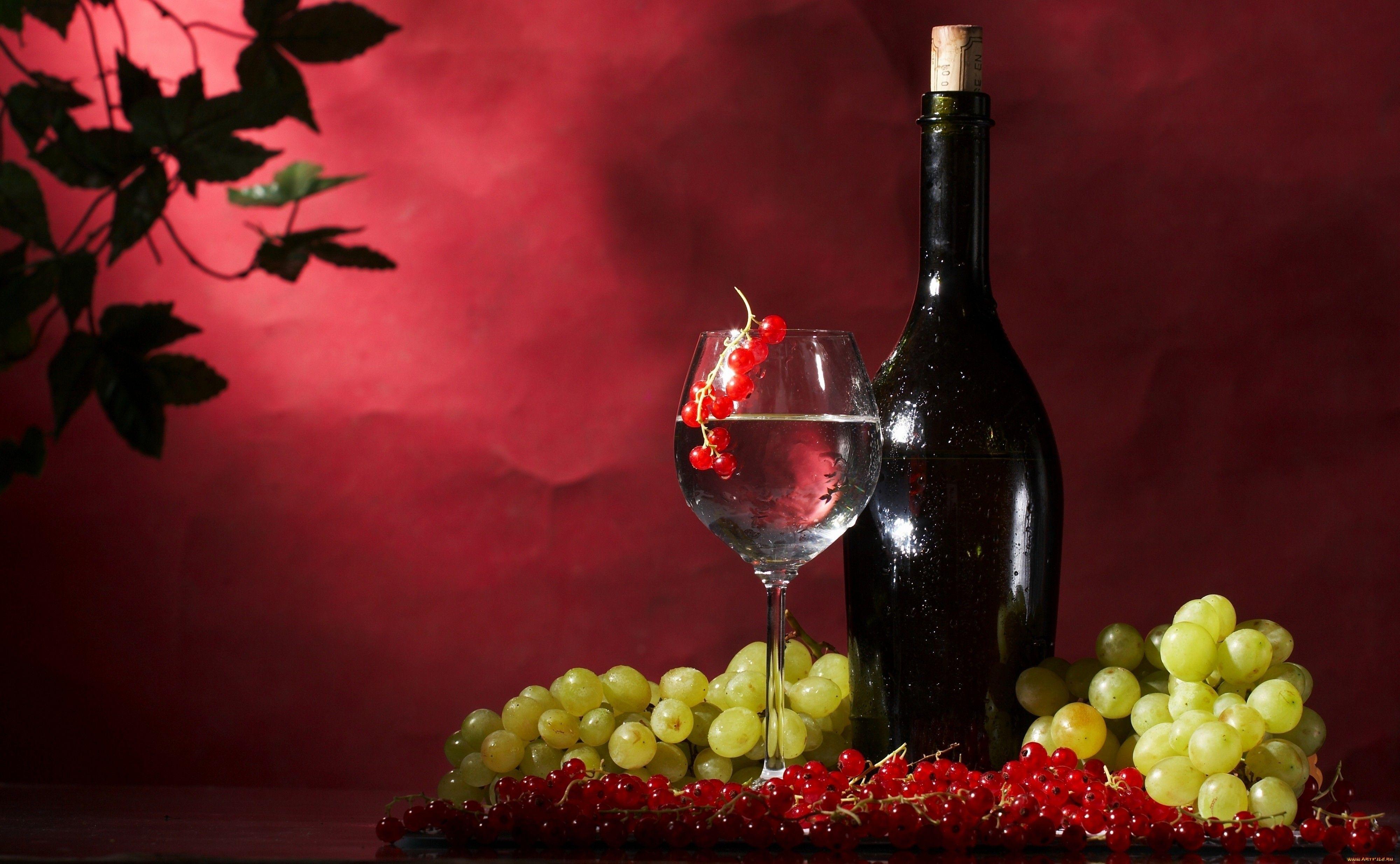 Fruits grapes wine wallpaper. PC