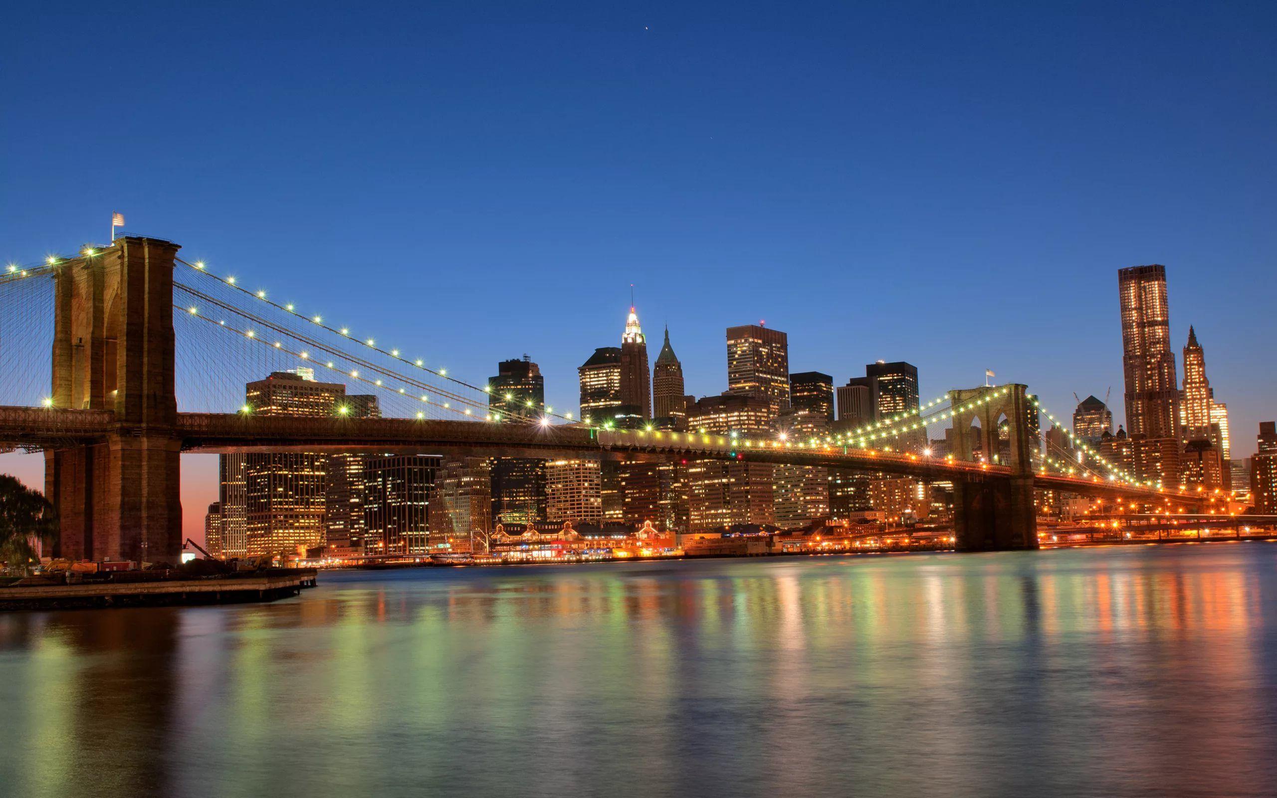 Manhattan Bridge HD Wallpaper free