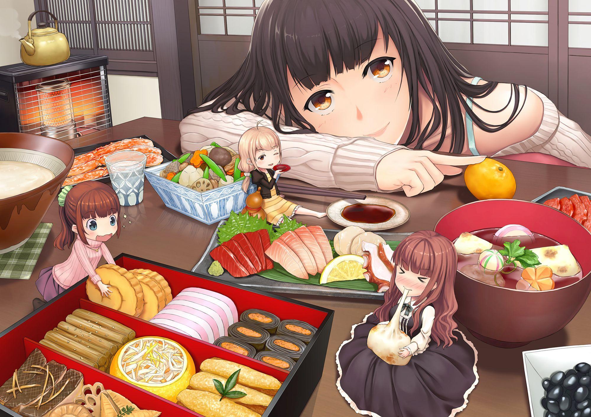 Japanese Food Anime HD Wallpapers - Wallpaper Cave