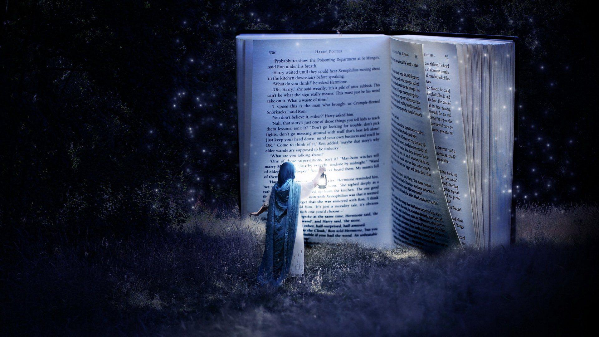 Fantasy Book Wallpaper 17 X 1080