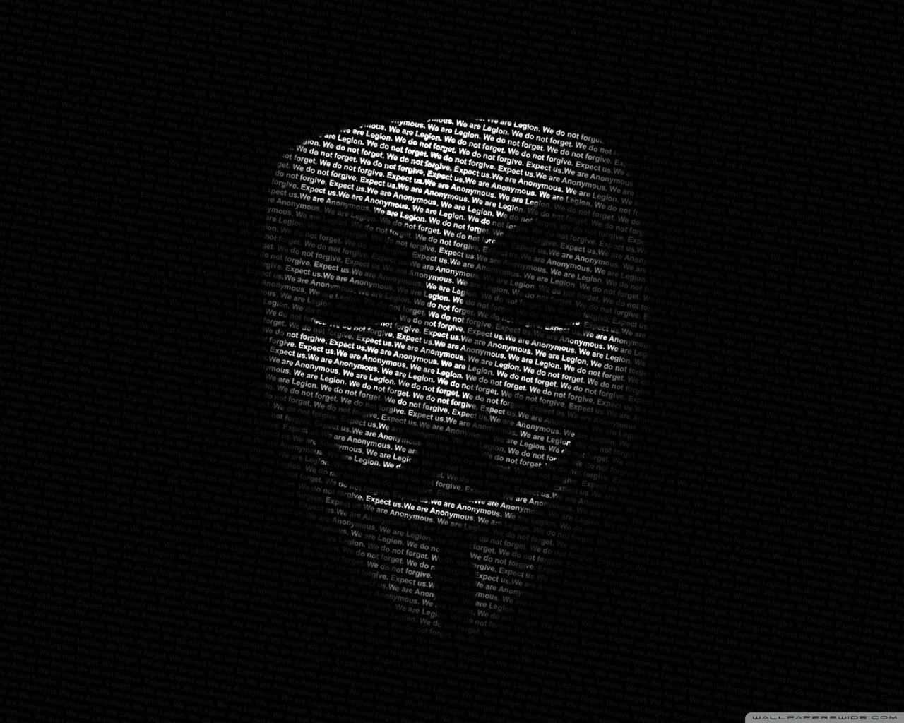 Anonymous Mask ❤ 4K HD Desktop Wallpaper for 4K Ultra HD TV