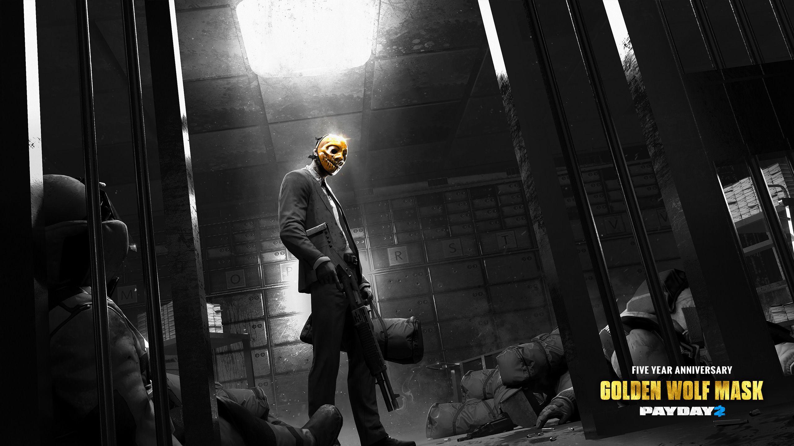 Are there Golden Mask Wallpaper for all heisters?