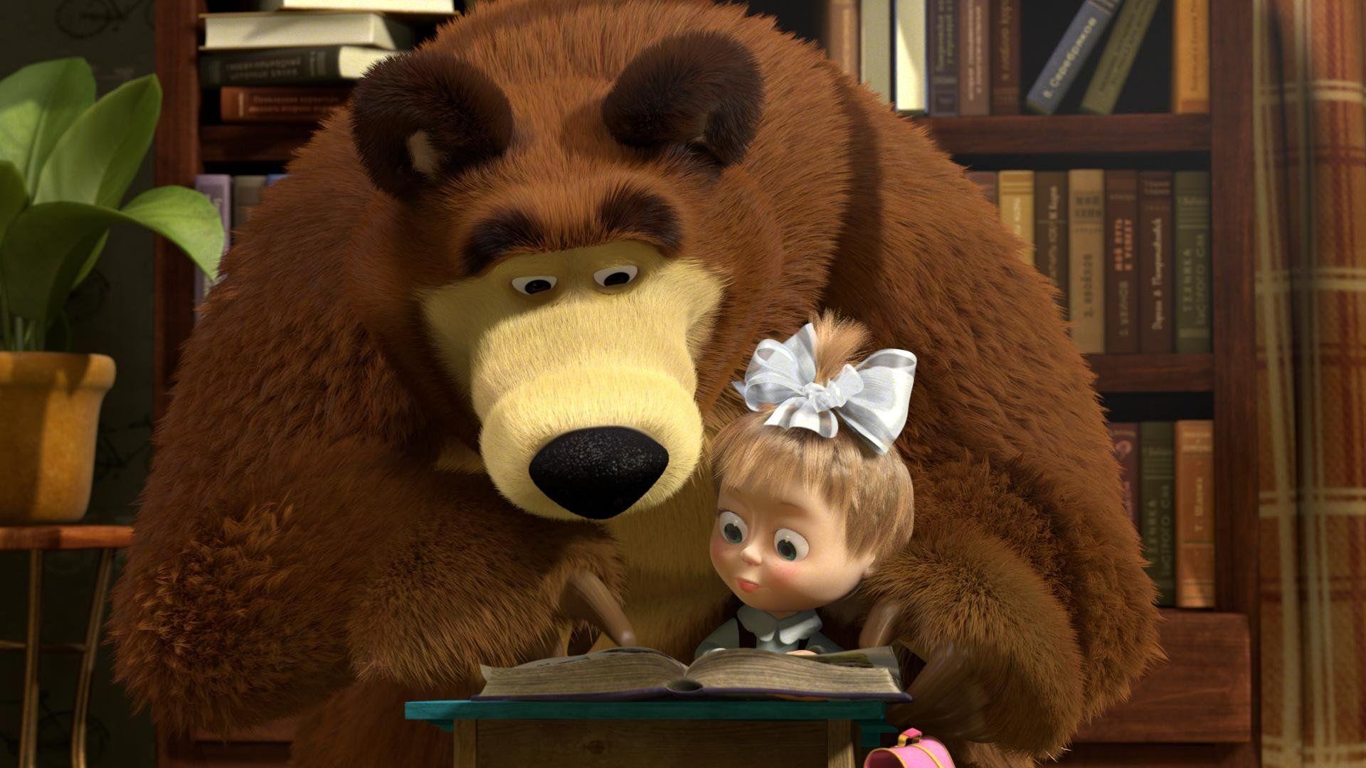 Ultra HD Masha And The Bear Wallpaper E6PS6Y