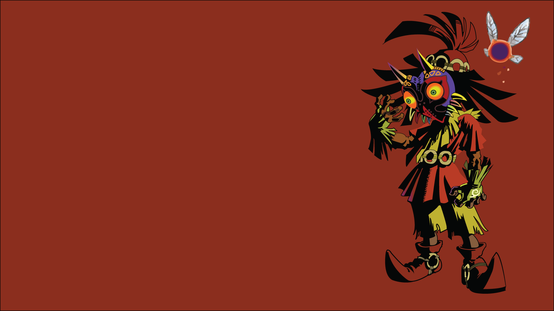 Zelda Majoras Mask Wallpaper , free download