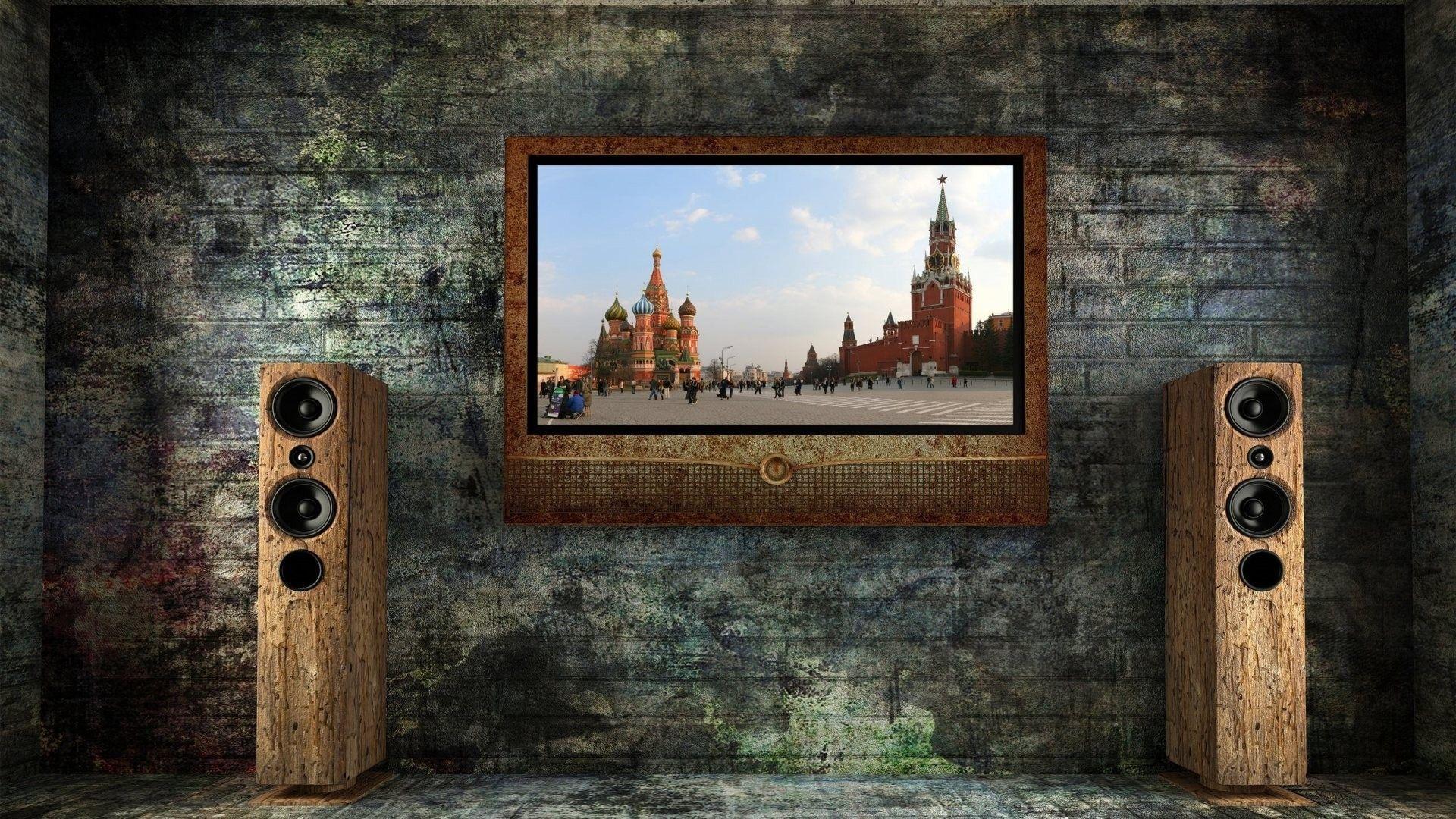 Creative russian tv wallpaper. PC