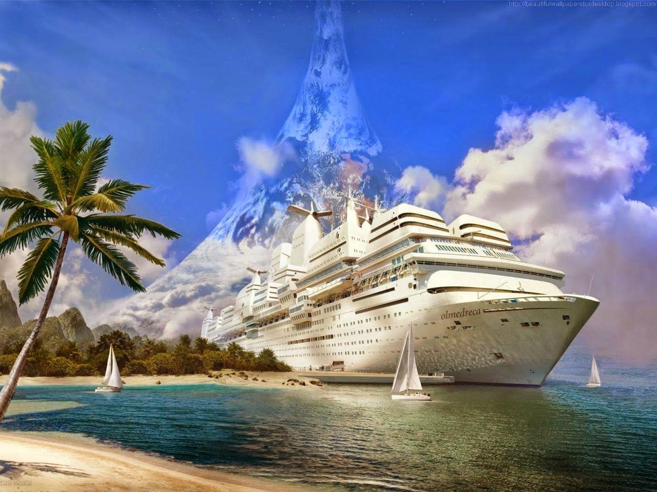 Cruise Ship Wallpaper and Background Image
