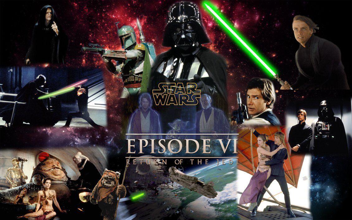 Star Wars 6 Wallpaper by EJLightning007arts. Luke Skywalker