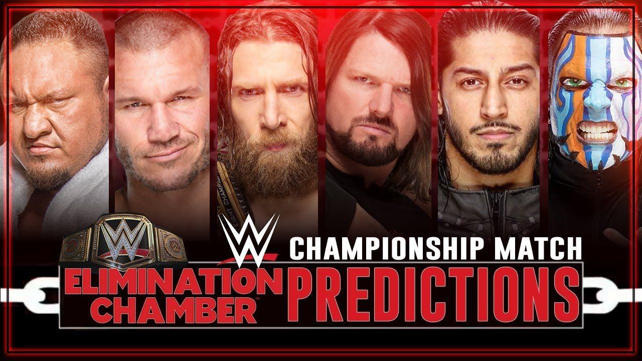 WWE ELIMINATION CHAMBER 2019 MATCH CARD PREDICTIONS