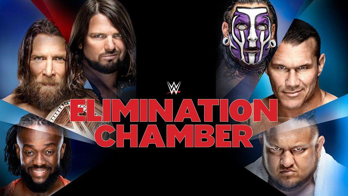 WWE Elimination Chamber 2019 Match Card