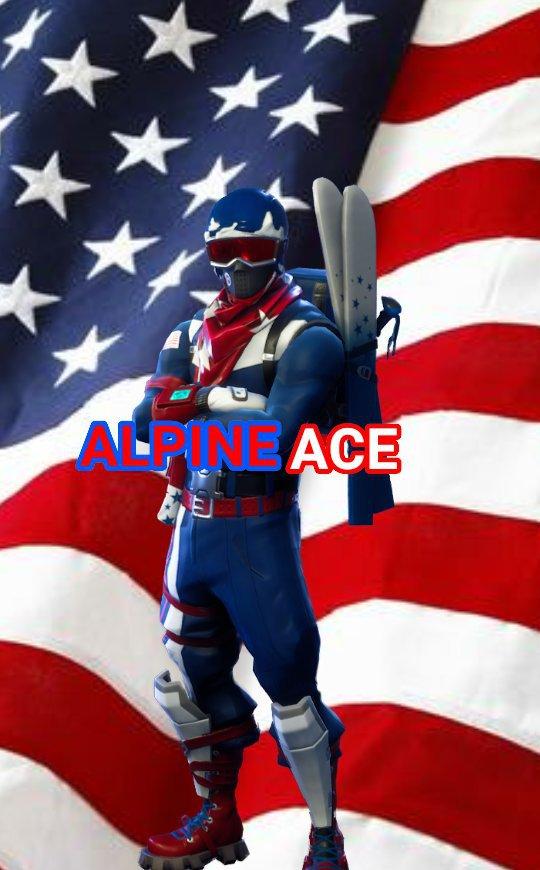 Alpine Ace USA Fortnite wallpaper