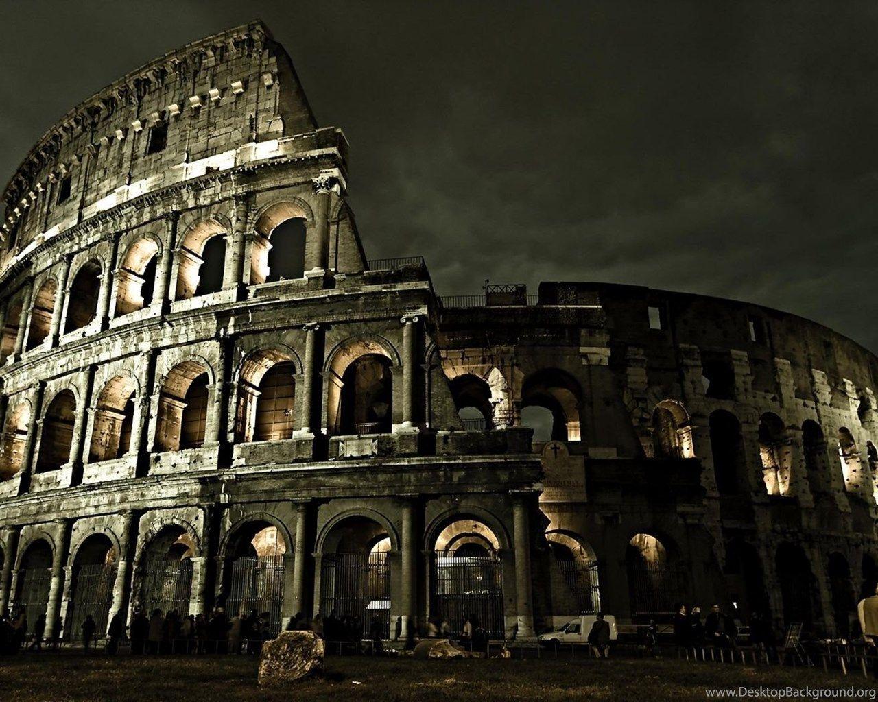 Colosseum Roman Architecture Wallpapers Desktop Backgrounds