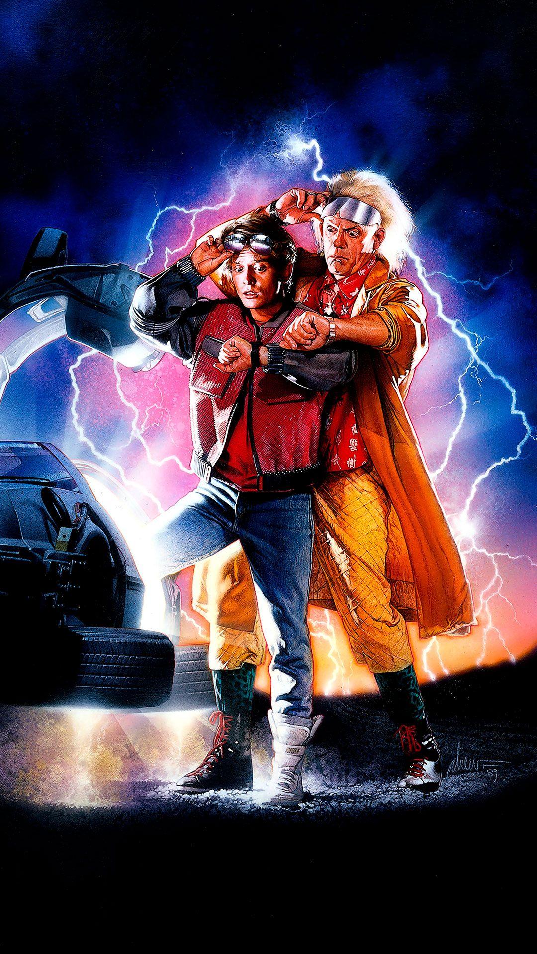Back to the Future Wallpaper for iPhone X, 6 Download