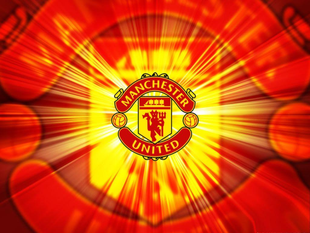 D Manchester United Red Devils Logo Desktop Wallpapes HD 1024x768