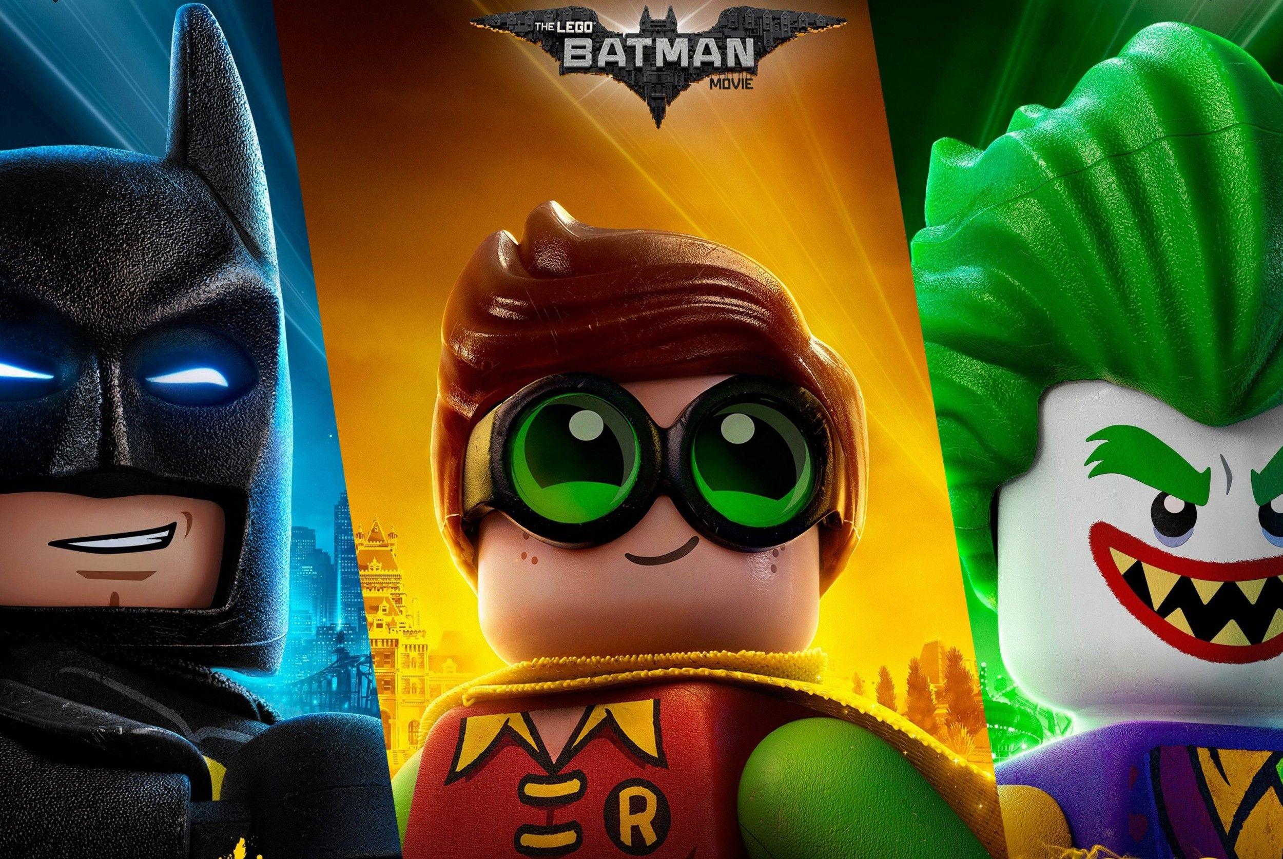 Download 2500x1674 The Lego Batman Movie, Animation, Joker, Batman