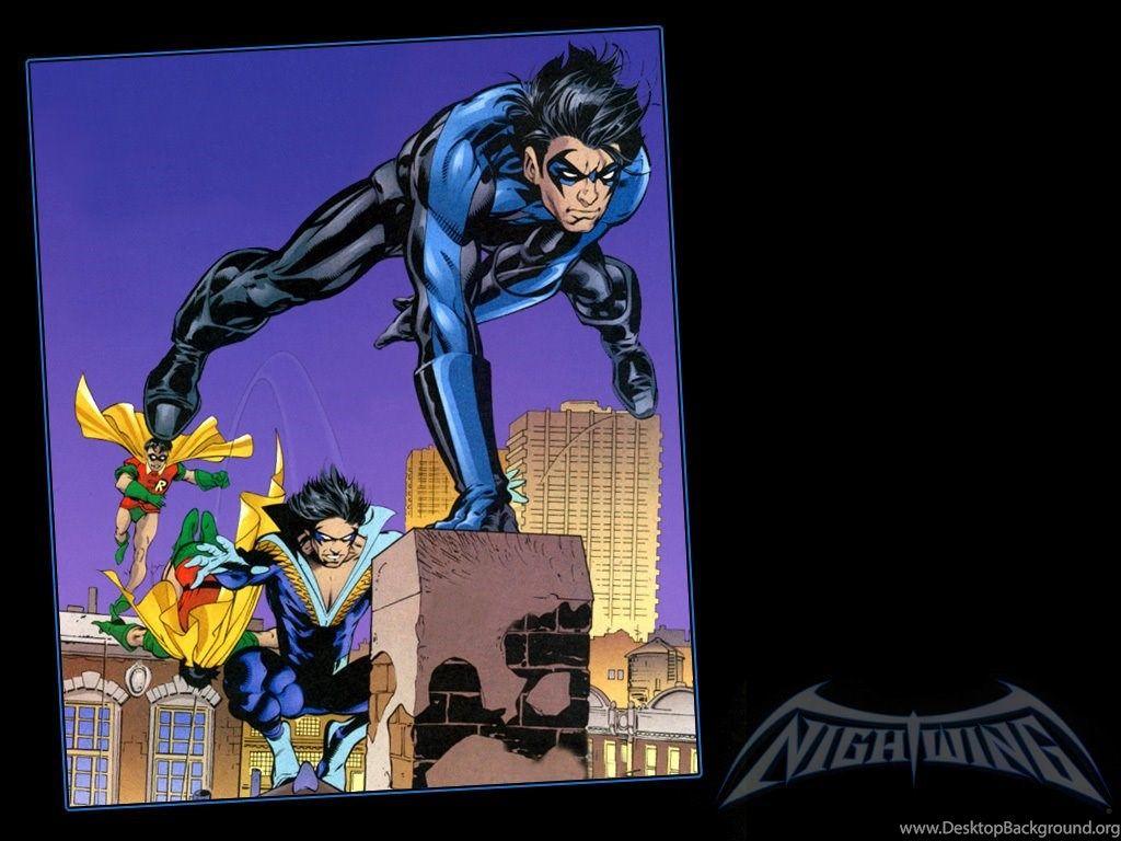 Nightwing Batman & Robin Wallpaper Fanpop Desktop Background