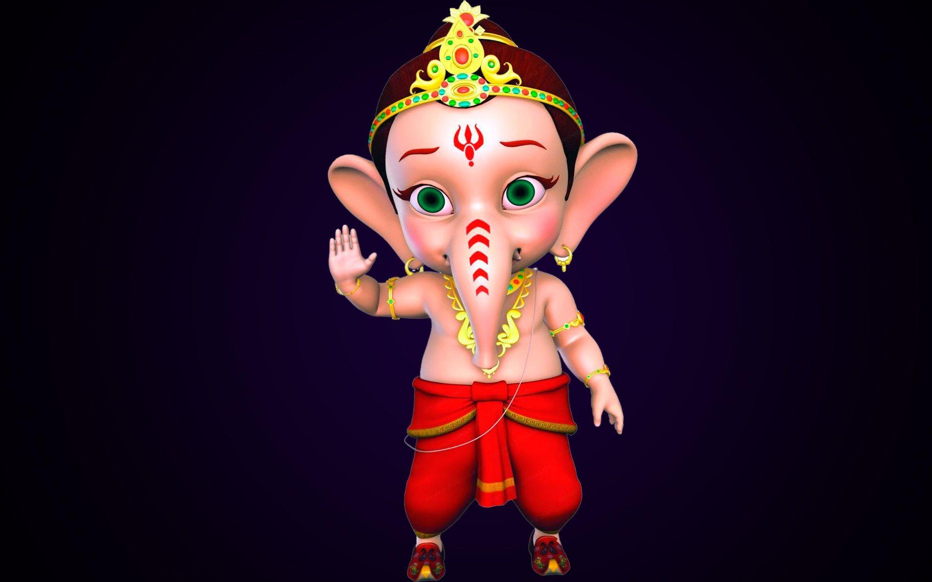 Little Lord Ganesha Wallpapers Wallpaper Cave