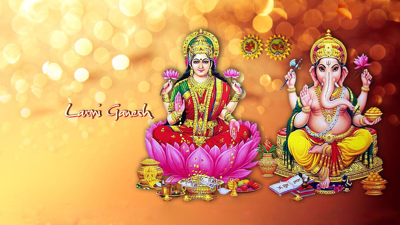 Goddess Lakshmi Ganesh Wallpaper. Goddess Maa Lakshmi