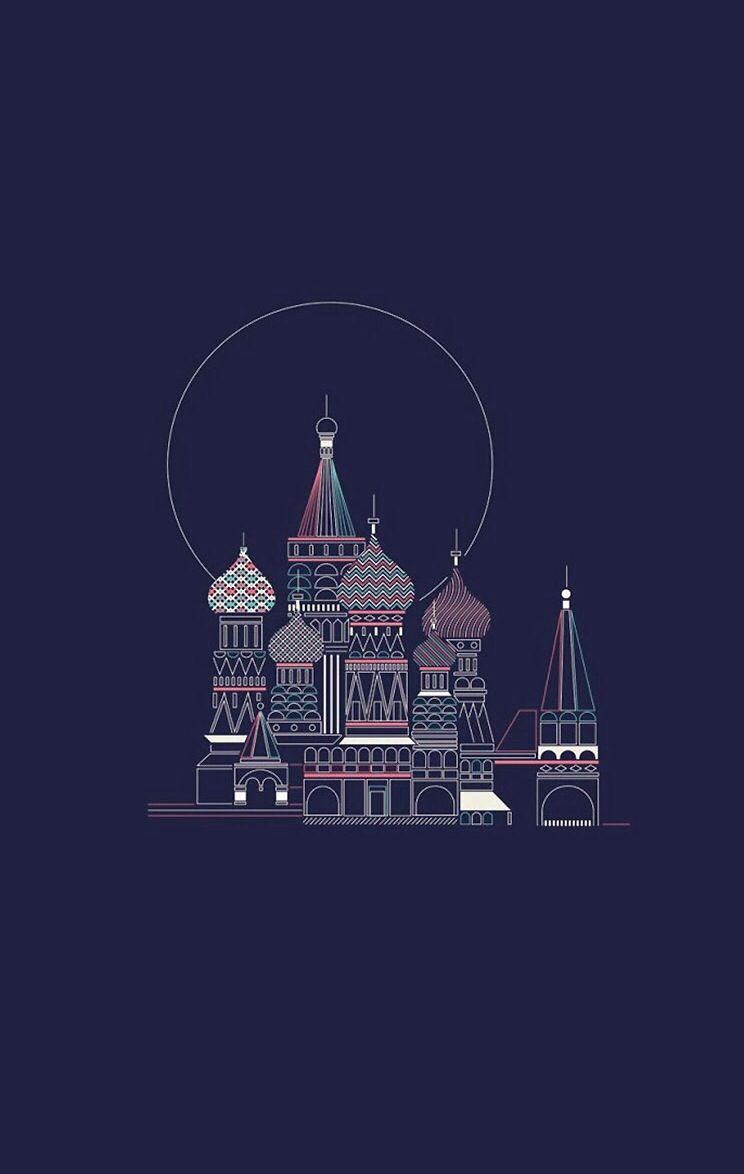 Russia. Minimal wallpaper, Minimalist wallpaper, Android wallpaper