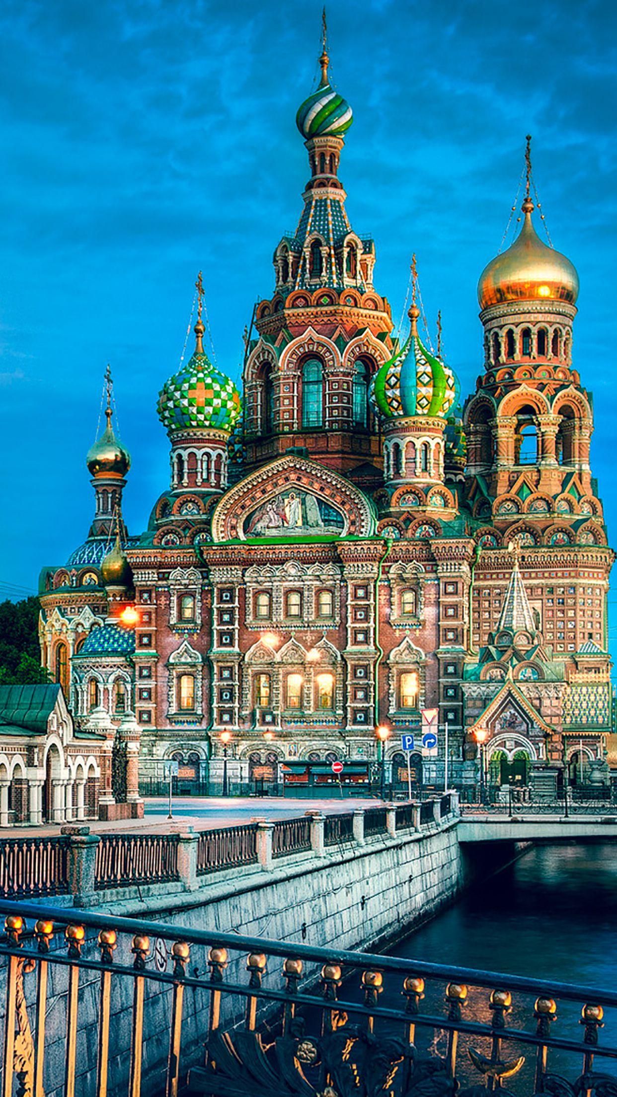 Russian Church Wallpaper for iPhone X, 6