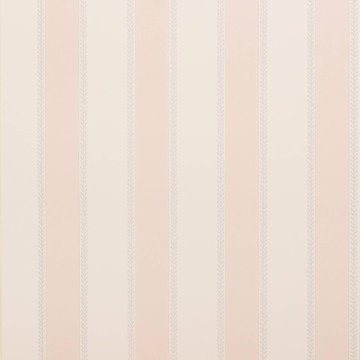 Graycott Stripe Wallpaper Pink (07190 01) & Fowler