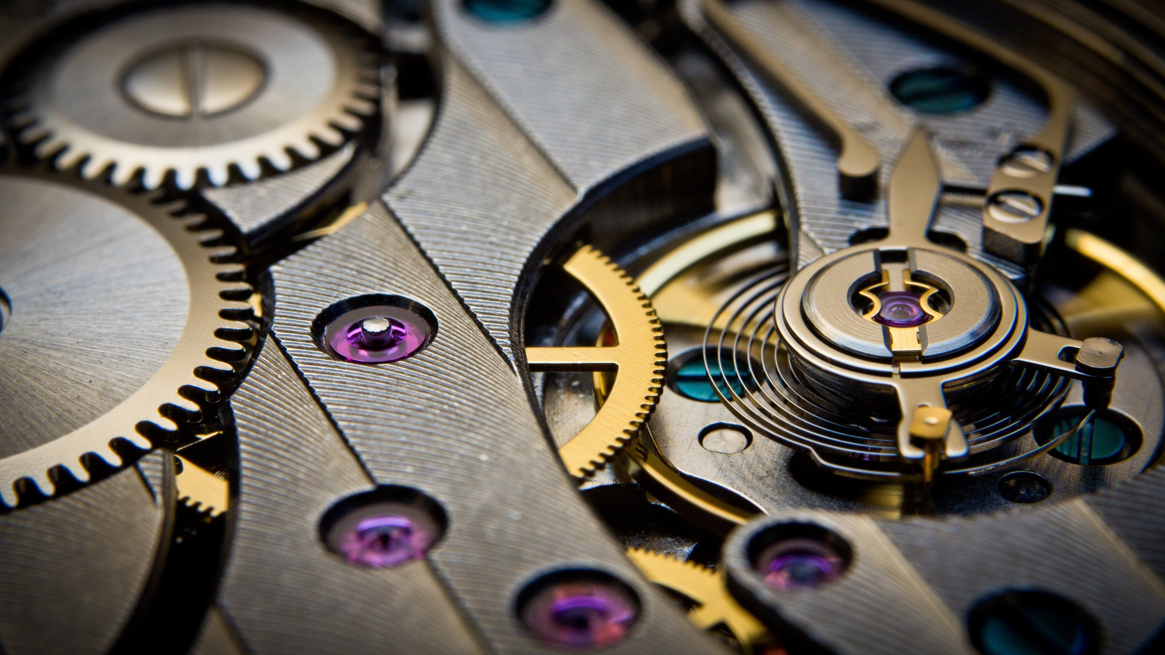 Mechanical. Gears. Movement. Watch. Time Wallpaper, Image. Mechanical gears, Clock wallpaper, Microsoft band