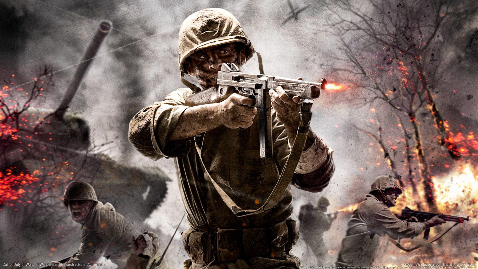 Call of Duty World at War Wallpaper 1 X 1080