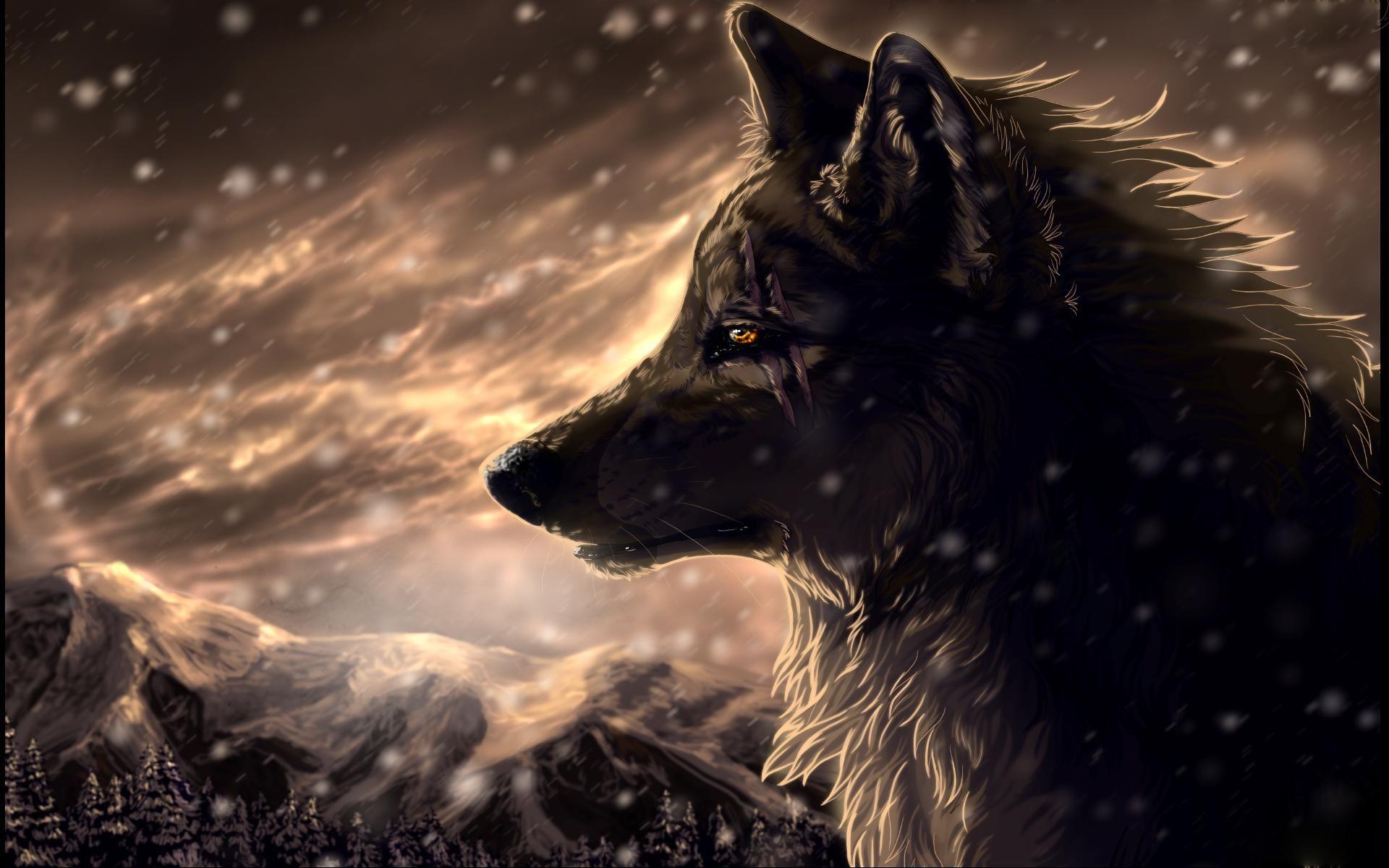Epic Fantasy Wallpaper Mobile. Wolf wallpaper, Fantasy wolf, Wolf image