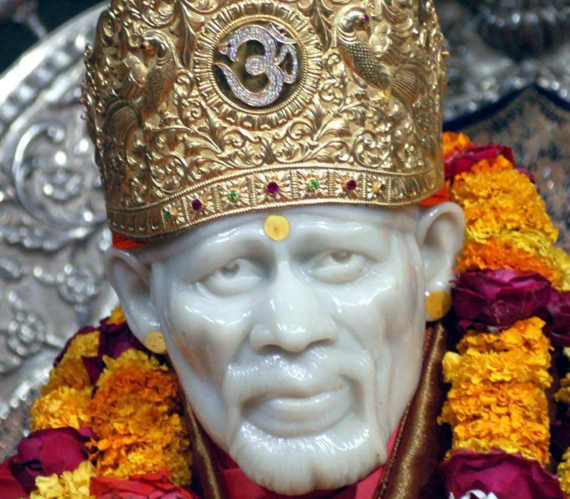 Sai baba face image. Sai baba wallpaper, Sai baba photo, Shirdi sai baba wallpaper