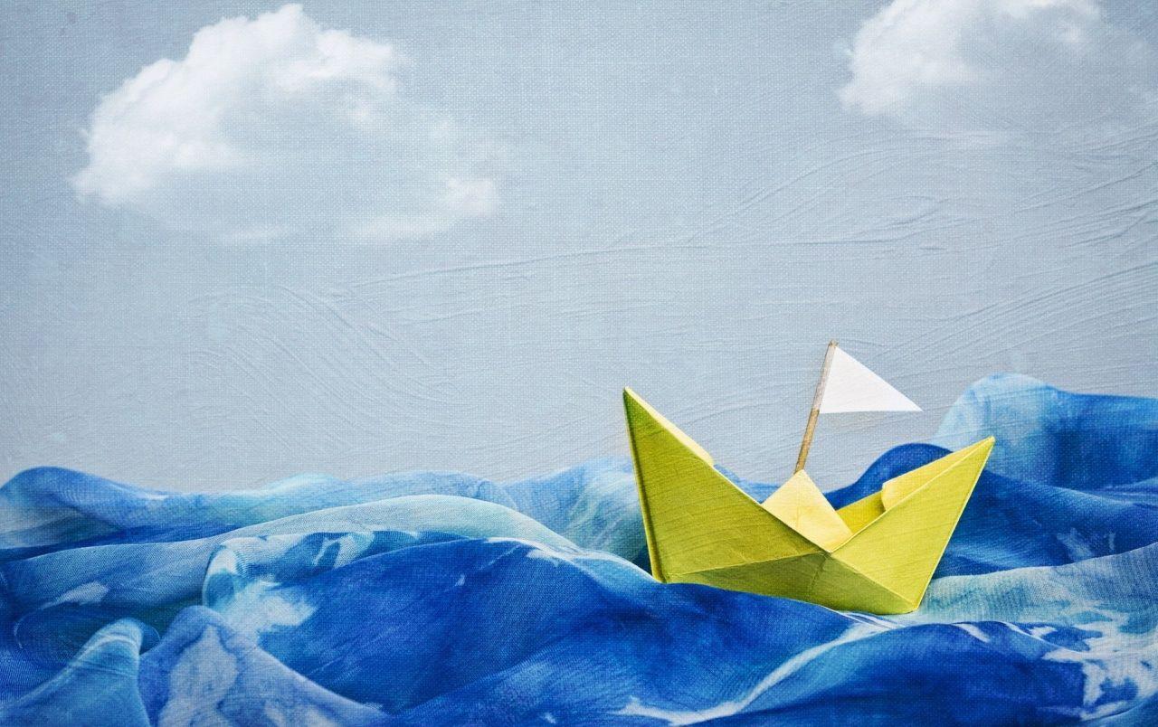 Paper Boat wallpaper. Paper Boat