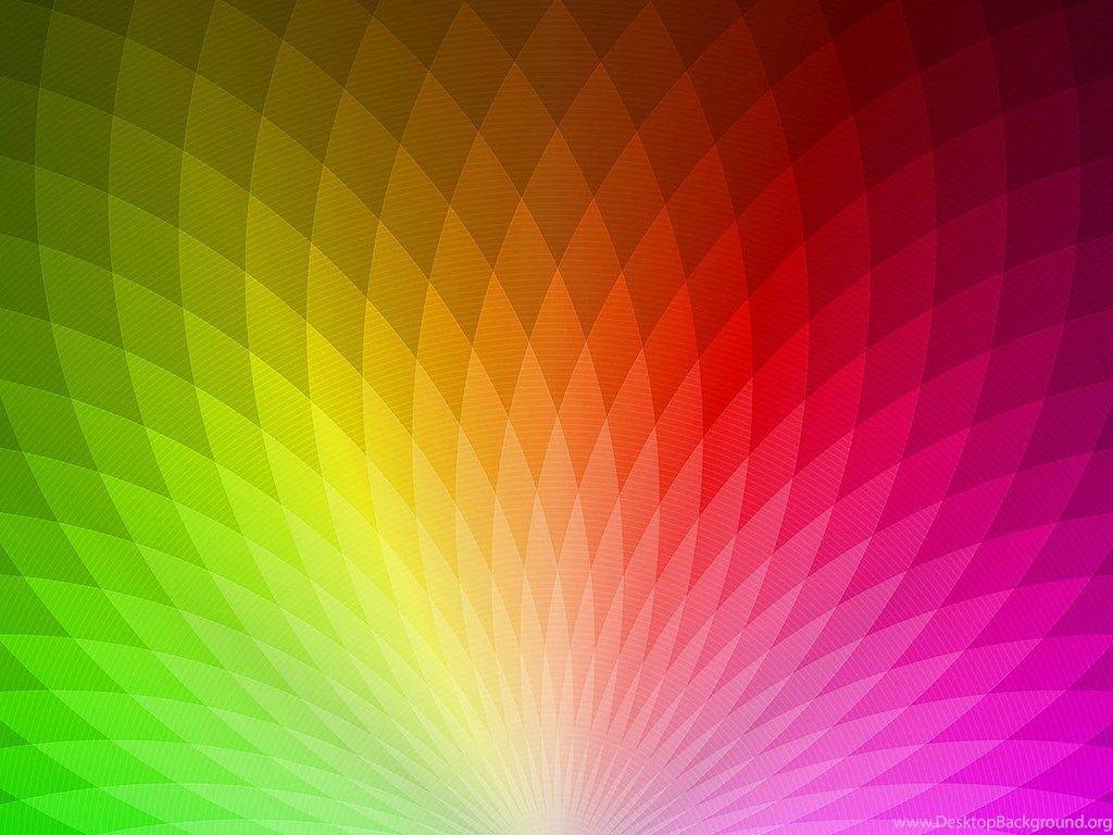 Wallpaper: Abstract Rainbow Colours Wallpaper Desktop Background